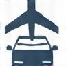 Airport transfer icon